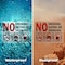 Signmission No Smoking Eating or Drinking with Graphic OSHA ANSI Sign, Plastic, 10in W x 7in L, 2PK OS-2PACK-MISC-P-710-L-19502 - alternate 5